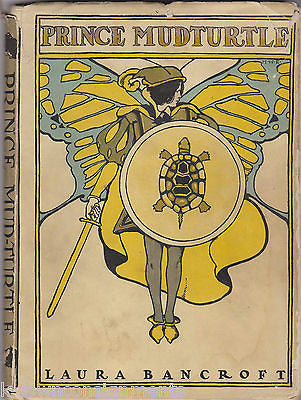 PRINCE MUDTURTLE FRANK BAUM ANTIQUE ILLUSTRATED FAIRY TALE BOOK W/ ORIG. JACKET - K-townConsignments
