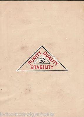 VAN DYK & CO PURFUMES SOAPS & TOILETRIES VINTAGE 1910 GRAPHIC SALES AD CATALOG - K-townConsignments