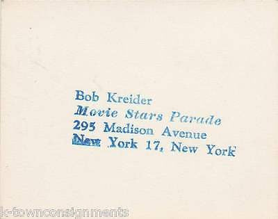 EDDIE FISHER RCA VICTOR RADIO MUSIC SINGER VINTAGE PROMO PHOTOGRAPH - K-townConsignments