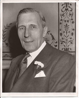 WILLIAM JANSEN PRESS PHOTO SUPERINTENDENT OF SCHOOLS OF NEW YORK VINTAGE 1947 - K-townConsignments