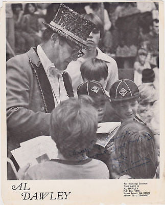 AL DAWLEY AUTOGRAPH SIGNED CUB BOY SCOUTS PHOTO PRINT - K-townConsignments