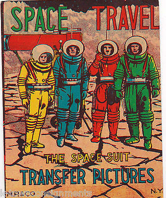 SPACE TRAVELERS ASTRONAUTS VINTAGE MP & Co KIDS TRANSFER STICKERS STORE DISPLAY - K-townConsignments