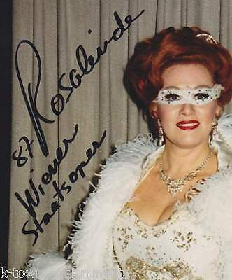 BARBARA DANIELS AS ROSALINDE 1980s NY OPERA SINGER VINTAGE SIGNED PHOTO - K-townConsignments
