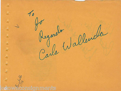 DIANE JORDAN & CARLA WALLENDA COUNTRY  MUSIC SINGER VINTAGE AUTOGRAPH SIGNATURES - K-townConsignments