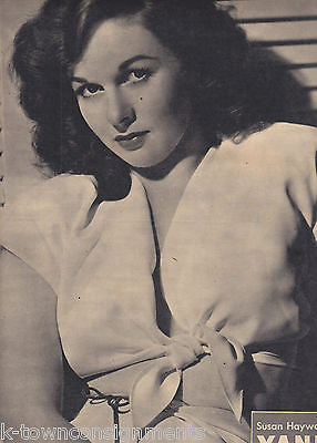 SUSAN HAYWARD PIN-UP ATOMIC BOMB SECRETS & MORE VINTAGE WWII YANK MAGAZINE 1945 - K-townConsignments