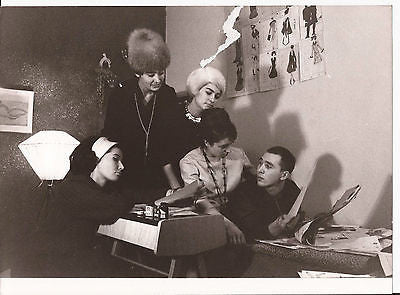 VADISLAV MICHAELOVITCH PRESS PHOTO SOVIET FASHION DESIGNER RUSSIA VINTAGE 1960S - K-townConsignments