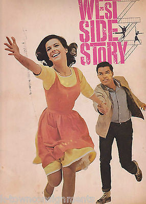WEST SIDE STORY NATALIE WOOD VINTAGE THEATRE SOUVENIR PHOTO PROGRAM - K-townConsignments