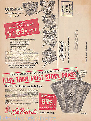 LEEWARDS SPECTACULAR VINTAGE HOME GOODS CATALOG SPRING 1958 - K-townConsignments