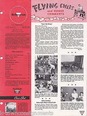 DELTA GRAM FUNKY 1950s VOL 21 NO 5 FURNITURE MAD MEN HOME DECOR PHOTO MAGAZINE - K-townConsignments
