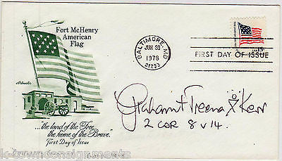 GRAHAM KERR GALLOPING GOURMET VINTAGE AUTOGRAPH SIGNED MAIL COVER - K-townConsignments