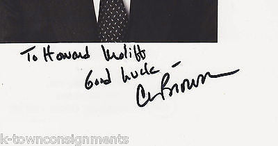 CHARLES BROWN C.L. BROWN AT&T CEO ORIGINAL AUTOGRAPH SIGNED PHOTOGRAPH - K-townConsignments
