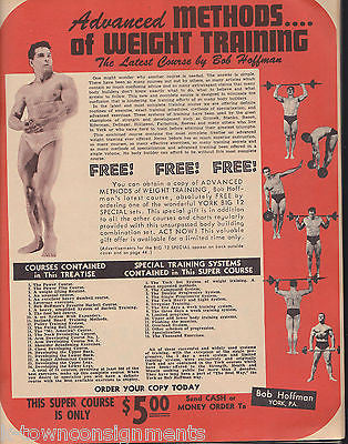 STRENGTH & HEALTH JIM PAYNE VINTAGE BODY BUILDING GAY INTEREST MAGAZINE 1953 - K-townConsignments