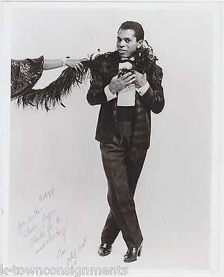 ANDRE DeSHIELDS ACTOR SINGER DANCER VINTAGE AUTOGRAPH SIGNED PROMO PHOTO - K-townConsignments