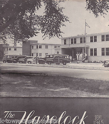 HAVELOCK WAVES WOMEN MILITARY TRAINING VINTAGE WWII NEWS MAGAZINE 1945 - K-townConsignments