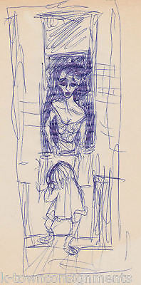 HAL GEORGE VINTAGE THEATRE COSTUME DESIGN SKETCHES - K-townConsignments