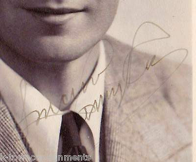 LANNY ROSS SINGER SONG WRITER MOVIE ACTOR VINTAGE AUTOGRAPH SIGNED PROMO PHOTO - K-townConsignments