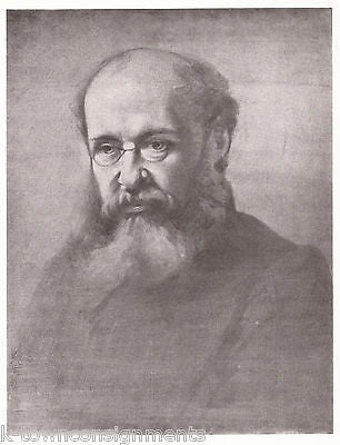 Anthony Trollope English Writer Vintage Portrait Gallery Poster Photo Print - K-townConsignments