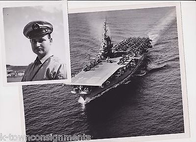 USS ORISKANY CV-34 US AIRCRAFT CARRIER COMMISSIONING RESTRICTED 8x10 PHOTOS LOT - K-townConsignments