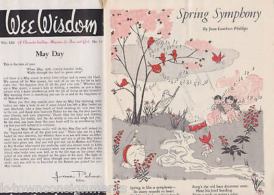 EARLY GRAPHIC ART VINTAGE ART DECO STYLE KIDS MAGAZINE - K-townConsignments