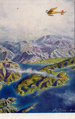 WILLY STRAKA ART GERMAN FIELD POST STAMPED POSTCARD - K-townConsignments