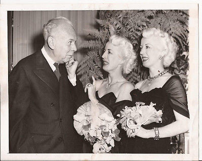 TOMMY MANVILLE PRESS PHOTO FAMOUS MANHATTAN SOCIALITE ANITA FRANCES RODDY-EDEN - K-townConsignments