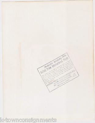 MARTY MILLS PUBLISHER EDIE ADAMS UNITED AIRLINES VINTAGE ADVERTISING PRESS PHOTO - K-townConsignments