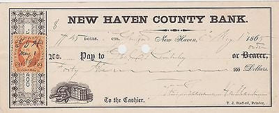 FITZ-GREENE HALLECK EARLY GAY INTEREST POET ANTIQUE AUTOGRAPH SIGNED BANK CHECK - K-townConsignments