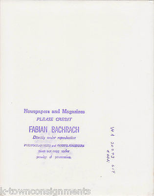 FABIAN BACHRACH ICONIC PRESIDENTIAL PHOTOGRAPHER VINTAGE 1940s SELF PHOTOGRAPH - K-townConsignments