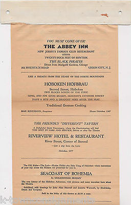 AGNES DE MILLE THE BLACK CROOK VINTAGE 1920s LYRIC THEATRE NY THEATRE AD FLYER - K-townConsignments