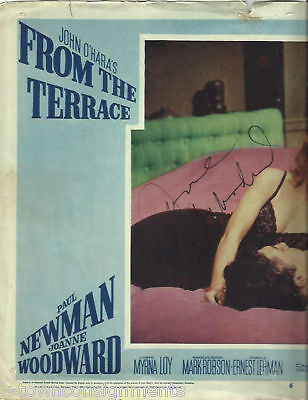 JOANNE WOODWARD ACTRESS AUTOGRAPH SIGNED MOVIE POSTER - K-townConsignments
