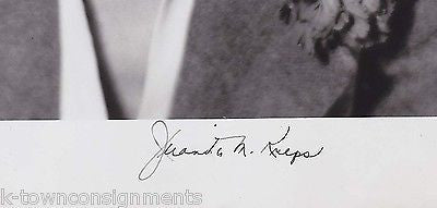 JUANITA KREPS JIMMY CARTER SECRETARY OF COMMERCE VINTAGE AUTOGRAPH SIGNED PHOTO - K-townConsignments