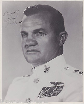 GENERAL WILLIAM WALLACE US MILITARY DISTINGUISHED SERVICE AUTOGRAPH SIGNED PHOTO - K-townConsignments