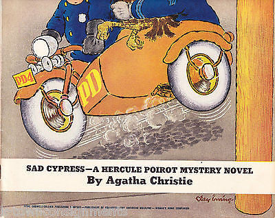 AGATHA CHRISTIE POLICE CLAY EWING COVER ART ANTIQUE COLLIER'S MAGAZINE 1938 - K-townConsignments