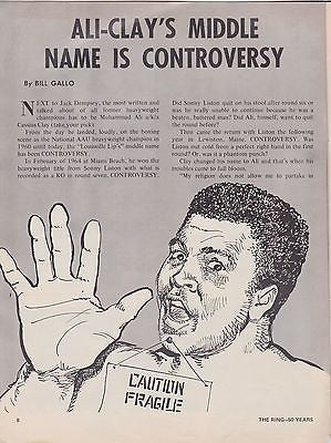 MUHAMMAD ALI KEN NORTON WORLD HEAVYWEIGHT CHAMP VINTAGE THE RING BOXING MAGAZINE - K-townConsignments