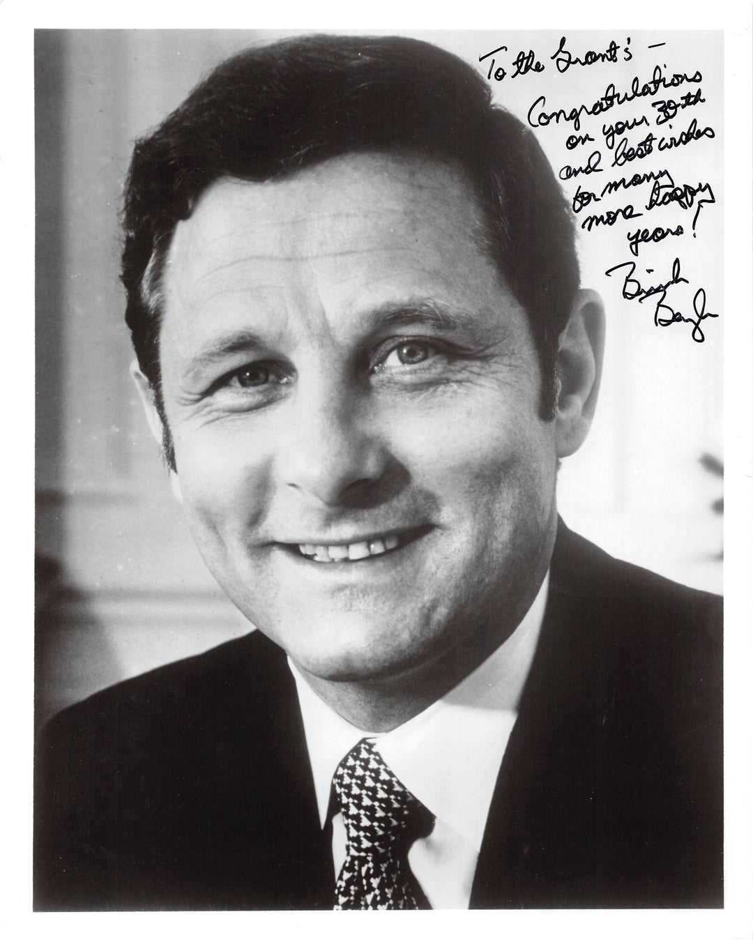 Birch Bayh Indiana Senator Constitutional Amendments Vintage Autograph Signed Photo