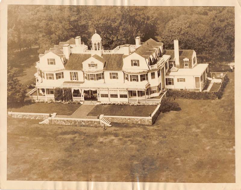 President Coolidge White House Retreat Swampscott Mass Antique Press Photo