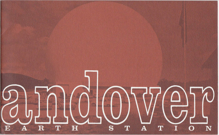 Andover Earth Station Bell AT&T Communications Telstar Satellites Vintage Promotional Brochure