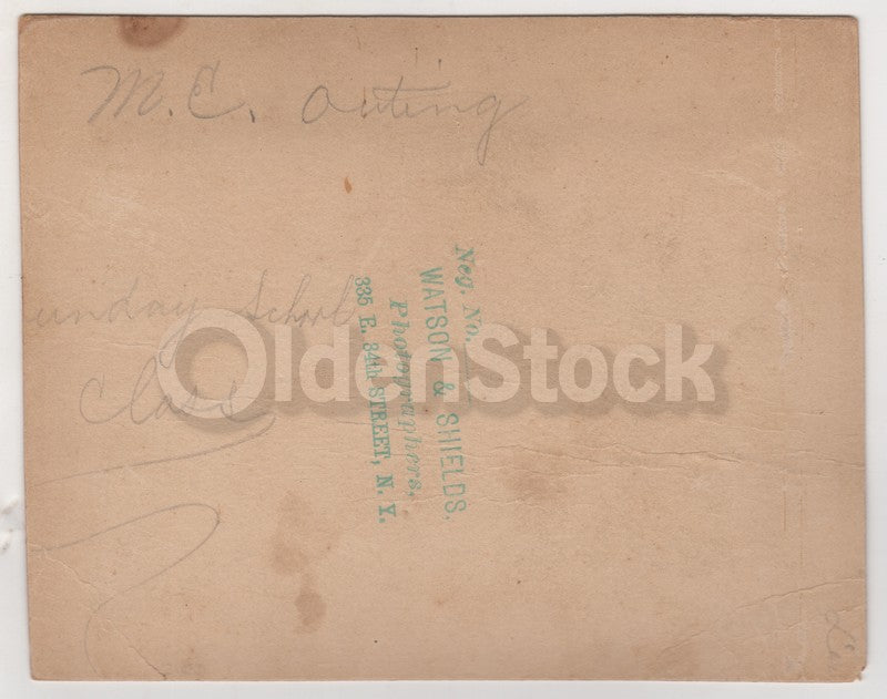 Camp Utopia St. George New Brunswick Camping Scene Antique Photo on Board