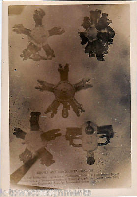 PLANE ENGINE DESIGN DIAGRAM VINTAGE SNAPSHOT PHOTOS - K-townConsignments