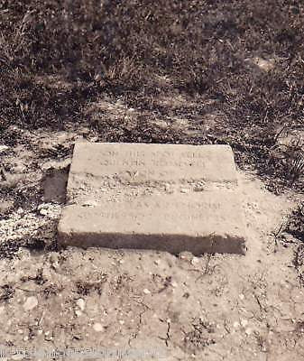 ROOSEVELT SON VINTAGE HEADSTONE GRAVE SNAPSHOT PHOTOS - K-townConsignments