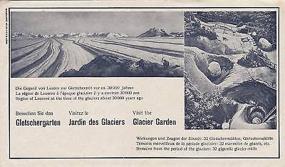 GERMAN LUZERN SOUVENIR MUSEUM TRAVEL AD BROCHURE 1930s - K-townConsignments