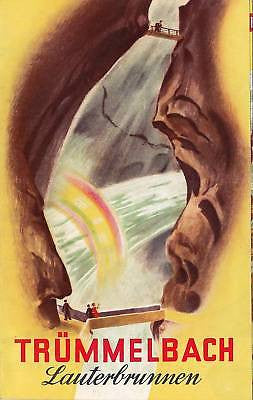 GERMAN HOTEL JUNGFRAUJOCH SOUVENIR TRAVEL SKI RESORT AD - K-townConsignments