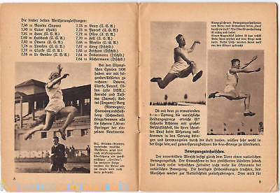 GERMAN OLYMPIC SPRINGEN OLYMPIA HEFT PHOTO AD BOOK 1930 - K-townConsignments