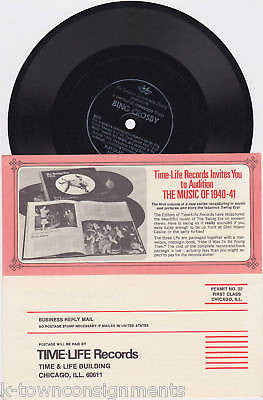 BING CROSBY VINTAGE FLOPPY RECORD ALBUM LOT - K-townConsignments