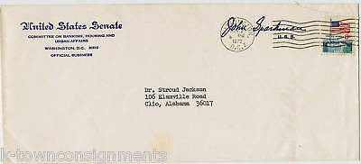 JOHN SPARKMAN SENATE AUTOGRAPH SIGNED POSTAL COVER - K-townConsignments
