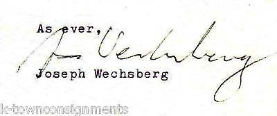 WWII CRIMES COMMISSION NEW YORK AUTOGRAPH SIGNED LETTER - K-townConsignments