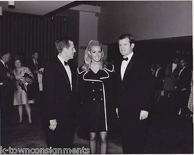 TED KENNEDY & JOAN BENNETT KENNEDY VINTAGE 8x10 PHOTOS - K-townConsignments