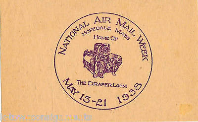 Clipper Air Mail Vintage Postal Stamp Cover Sample 1938 - K-townConsignments