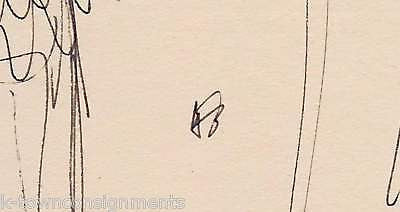 HAL GEORGE MOROCCO VINTAGE OPERA COSTUME DESIGN SKETCH - K-townConsignments