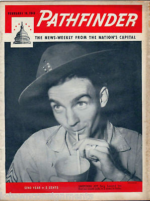 WWII PATHFINDER VINTAGE WAR NEWSPAPER MAGAZINE 1945 - K-townConsignments
